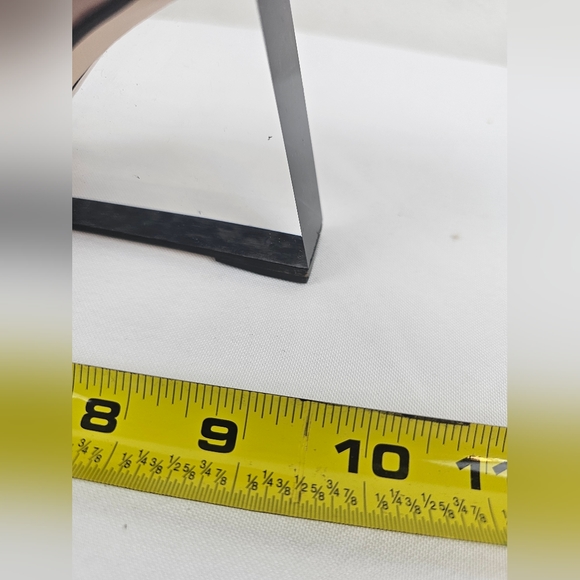 GOOD AMERICAN Cinderella Dusty Rose Patent leather heels NEW w box - Picture 6 of 8